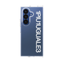Clear Case［ 1PIU1UGUALE3 - Logo - White ］