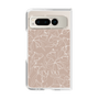 Clear Case［ RESEXXY - Flower - Beige ］