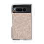 Clear Case［ RESEXXY - Flower - Beige ］