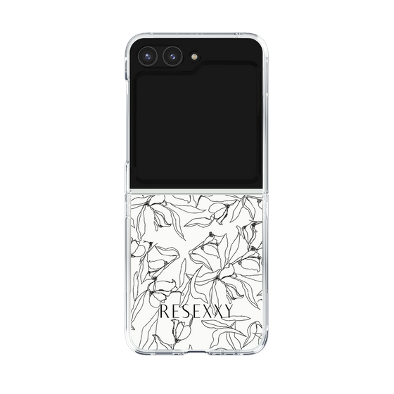 Clear Case［ RESEXXY - Flower - White ］
