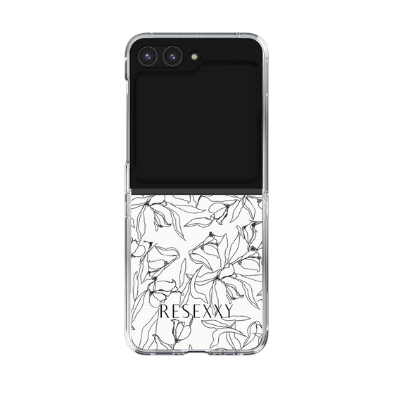 Clear Case［ RESEXXY - Flower - White ］