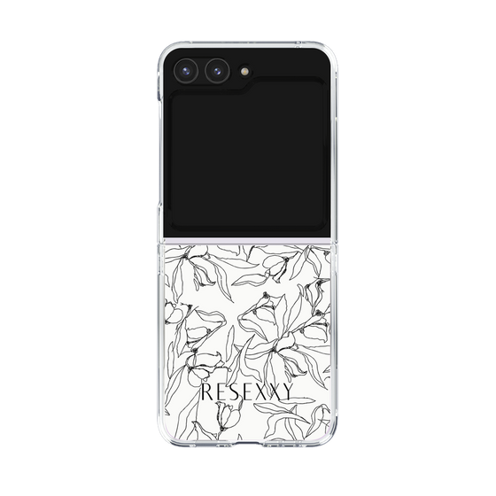 Clear Case［ RESEXXY - Flower - White ］