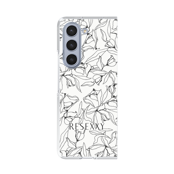 Clear Case［ RESEXXY - Flower - White ］