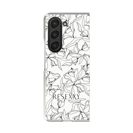 Clear Case［ RESEXXY - Flower - White ］