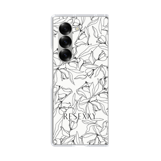 Clear Case［ RESEXXY - Flower - White ］