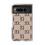 Clear Case［ RESEXXY - Monogram - Beige ］