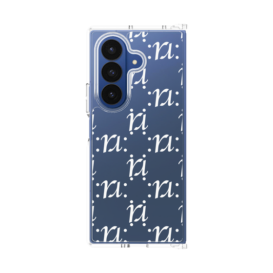 Clear Case［ RESEXXY - Monogram - White ］