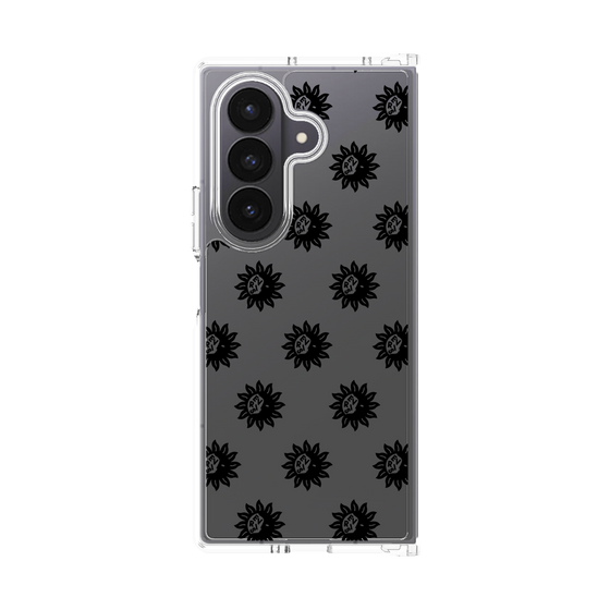 Clear Case［ EVRIS - Sunny Motif - Black ］
