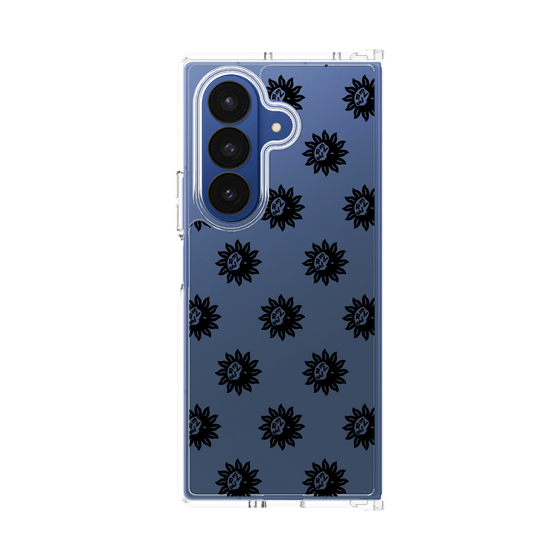 Clear Case［ EVRIS - Sunny Motif - Black ］