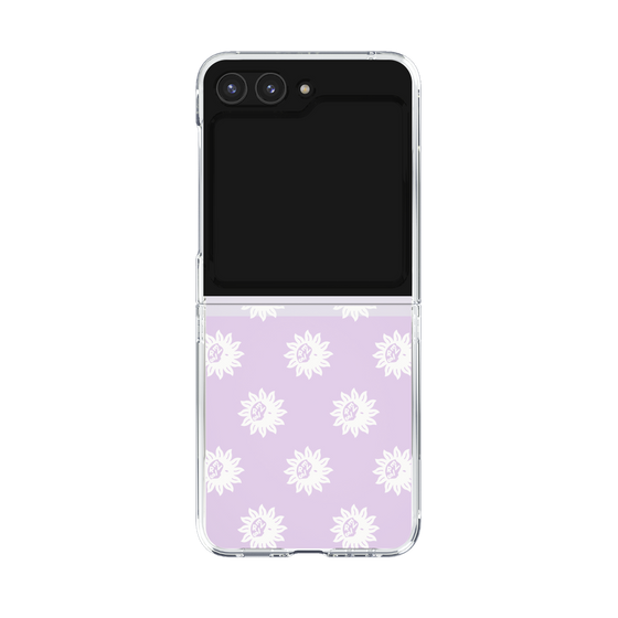 Clear Case［ EVRIS - Sunny Motif - White ］