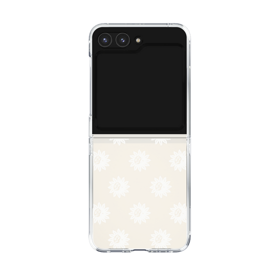 Clear Case［ EVRIS - Sunny Motif - White ］