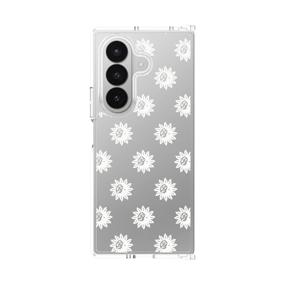 Clear Case［ EVRIS - Sunny Motif - White ］