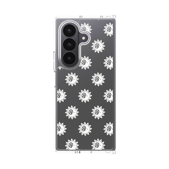 Clear Case［ EVRIS - Sunny Motif - White ］