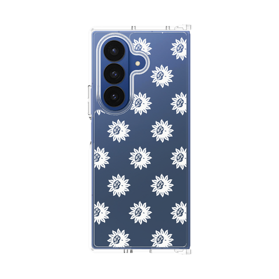 Clear Case［ EVRIS - Sunny Motif - White ］