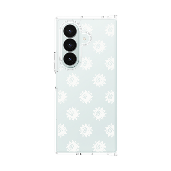 Clear Case［ EVRIS - Sunny Motif - White ］