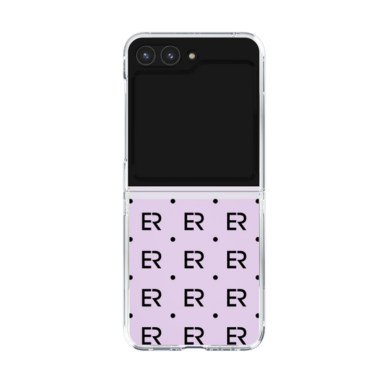 Clear Case［ EVRIS - Monogram - Black ］