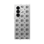 Clear Case［ EVRIS - Monogram - Black ］