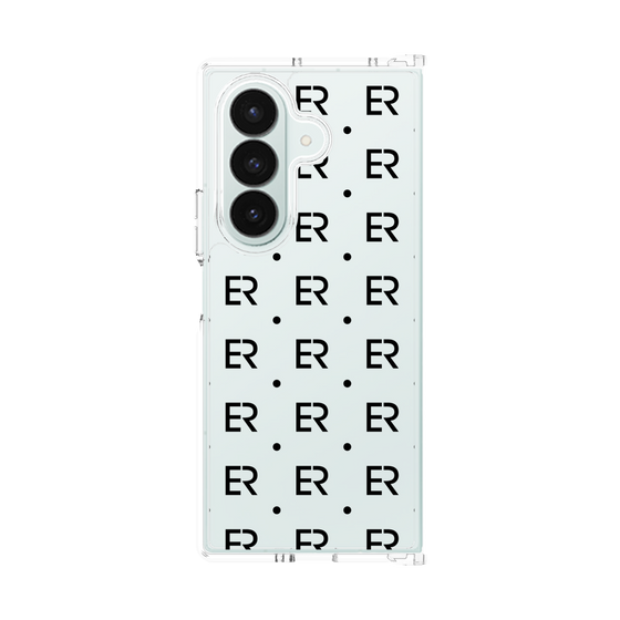 Clear Case［ EVRIS - Monogram - Black ］