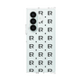 Clear Case［ EVRIS - Monogram - Black ］