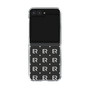 Clear Case［ EVRIS - Monogram - White ］
