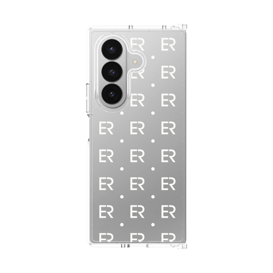 Clear Case［ EVRIS - Monogram - White ］