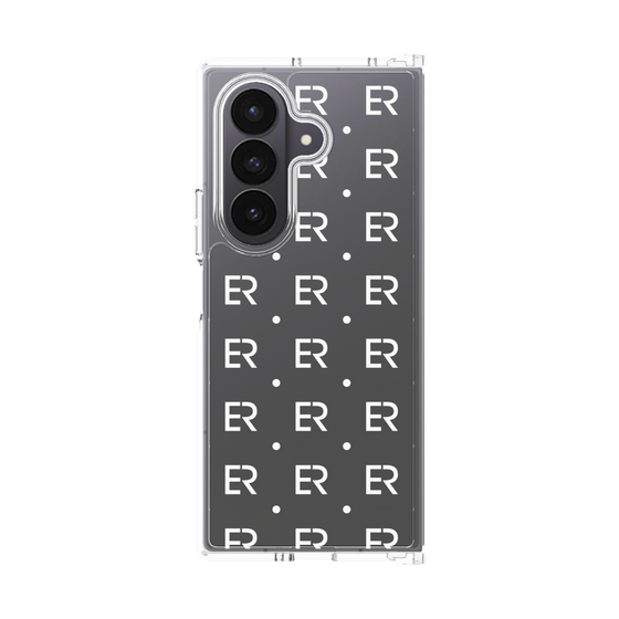 Clear Case［ EVRIS - Monogram - White ］