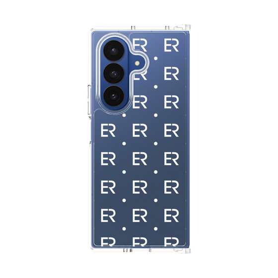 Clear Case［ EVRIS - Monogram - White ］