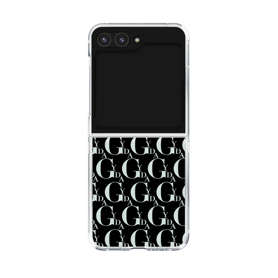 Clear Case［ GYDA - Monogram - Black ］