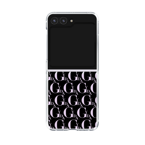 Clear Case［ GYDA - Monogram - Black ］