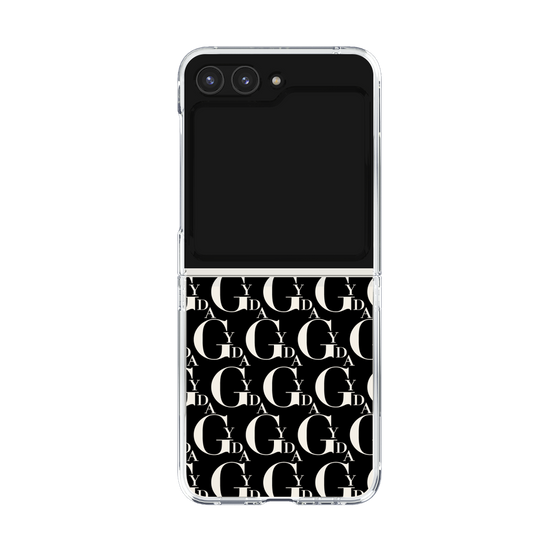 Clear Case［ GYDA - Monogram - Black ］