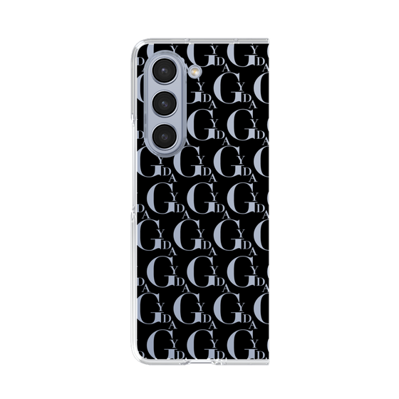 Clear Case［ GYDA - Monogram - Black ］