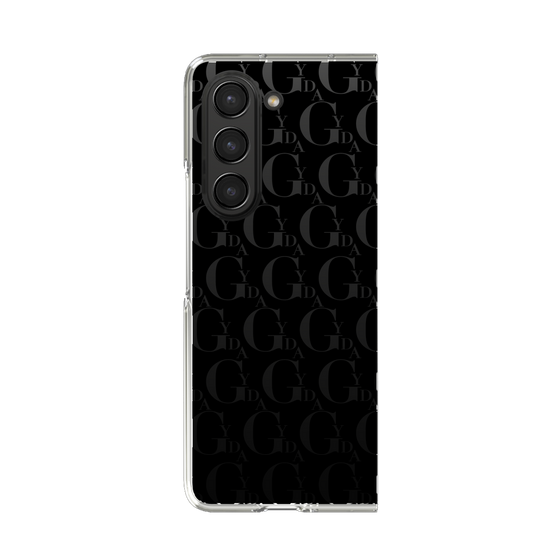 Clear Case［ GYDA - Monogram - Black ］