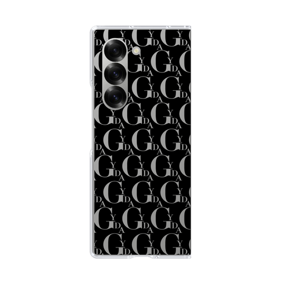 Clear Case［ GYDA - Monogram - Black ］