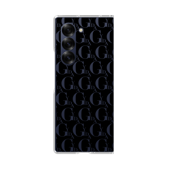 Clear Case［ GYDA - Monogram - Black ］