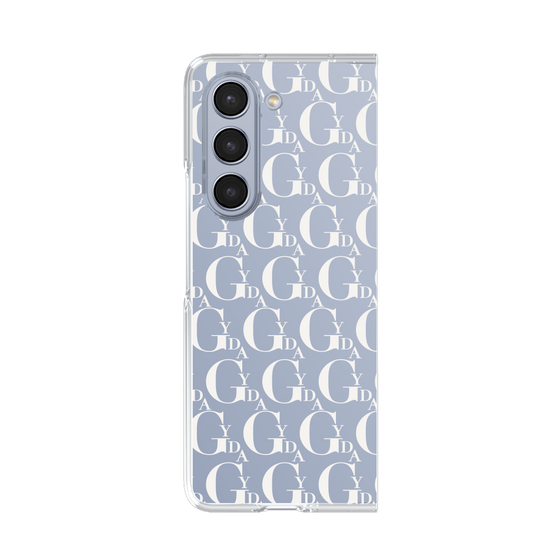 Clear Case［ GYDA - Monogram - White ］