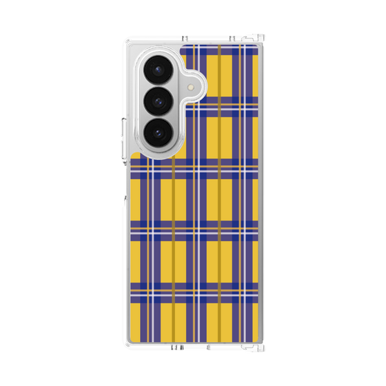 Clear Case［ Tartan Check - Yellow ］