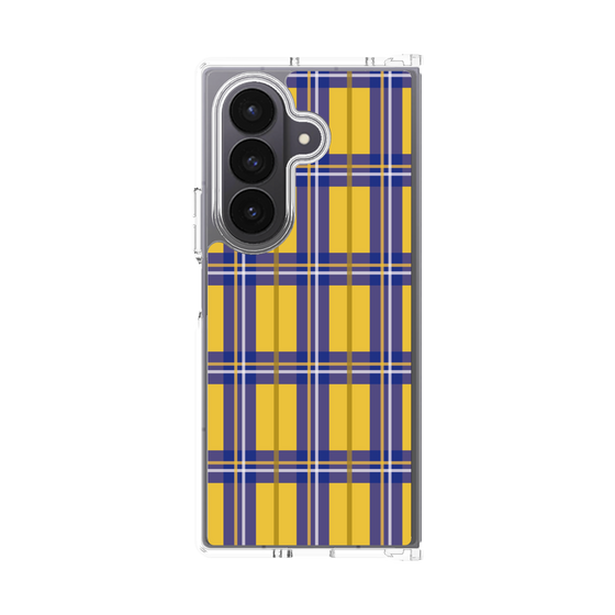 Clear Case［ Tartan Check - Yellow ］