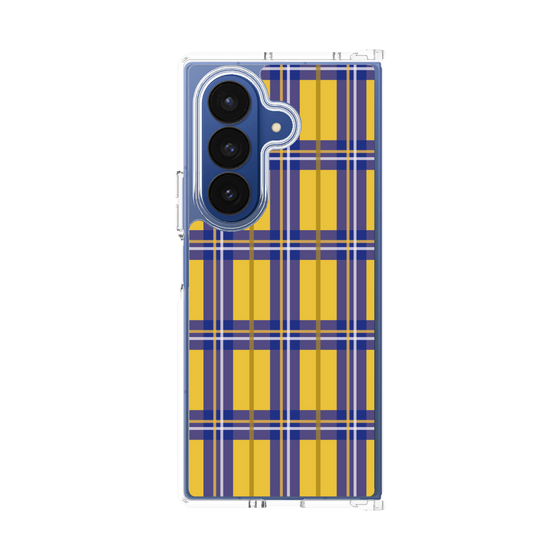 Clear Case［ Tartan Check - Yellow ］