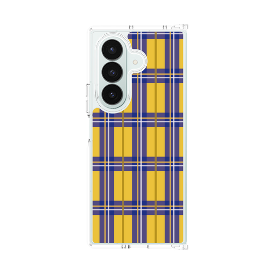 Clear Case［ Tartan Check - Yellow ］
