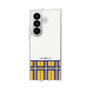 Clear Case［ CASEPLAY Tartan Check - Yellow ］