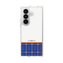 Clear Case［ CASEPLAY Tartan Check - Blue ］