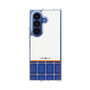 Clear Case［ CASEPLAY Tartan Check - Blue ］
