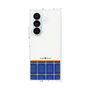 Clear Case［ CASEPLAY Tartan Check - Blue ］