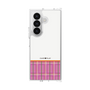 Clear Case［ CASEPLAY Tartan Check - Pink ］