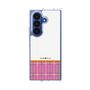 Clear Case［ CASEPLAY Tartan Check - Pink ］