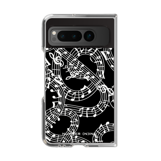Clear Case［ NUMBER (N)INE - All-Over Musical Notes Pattern ］