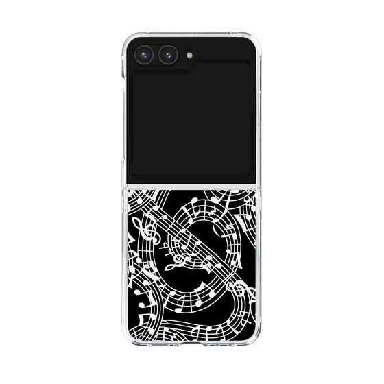 Clear Case［ NUMBER (N)INE - All-Over Musical Notes Pattern ］