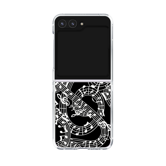 Clear Case［ NUMBER (N)INE - All-Over Musical Notes Pattern ］