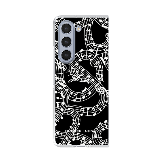 Clear Case［ NUMBER (N)INE - All-Over Musical Notes Pattern ］