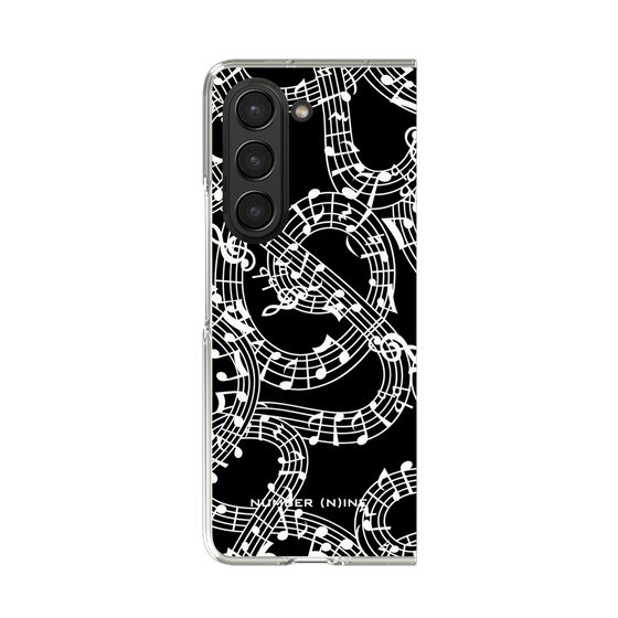Clear Case［ NUMBER (N)INE - All-Over Musical Notes Pattern ］
